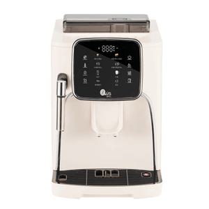 전자동 커피 머신 기계 큐어스 CM1004 화이트 가정용 원두 에스프레소 머신