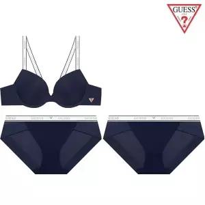 [롯데백화점]게스 [선물포장] 브라1 + 팬티2 세트 GDWBRBP212NY