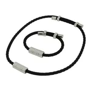 [TV]클라비스 에너제틱 바흐 자석 목걸이 팔찌  화이트골드)