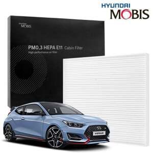 현대모비스 벨로스터N 에어컨필터 PM0.3 E11
