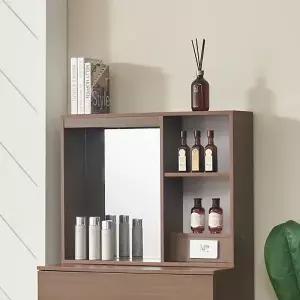 [히트가구] HZ682 LED 상부 화장대 거울 800 2colors (착불)