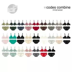 [롯데백화점]코데즈컴바인 이너웨어 [선물포장]베이직와이어&노와이어브라팬티세트CEWBRBP961PK21