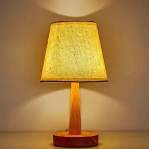 테이블 밝기조절 침실 스탠드 베드램프 조명 우드스탠드 우드무드등 빈티지조명