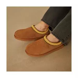 CHUBASCO WINTER FUR MULE DIEGO MDF2403 CHESTNUT 784726