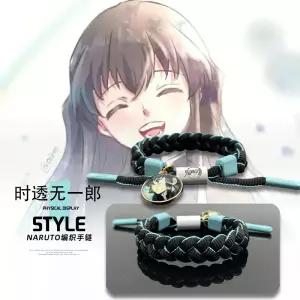 귀멸의 칼날 귀칼 캐릭터 이노스케 시노부 탄지로 굿즈 콜라보 폴리 매듭 팔찌 굿즈