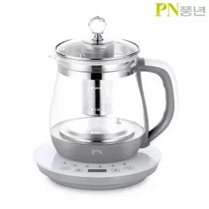 풍년 1.5L 대용량 내열유리 전기 차탕기 티메이커 커피 분유 포트 포터 무선 주전자 미니 포트기 티포트 티팟