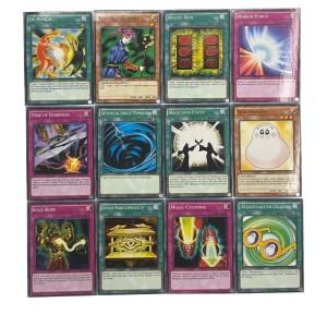 유희왕 데크 132 YUGI PACK3 영어 홀로그램 골든 화이트 드래곤 결투 게임 컬렉션 카드(주석 상자 포함)