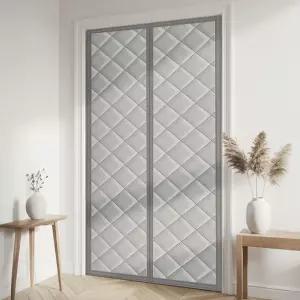 방풍 외풍 현관 문 바람 차단 비닐 막 커튼 90x210cm