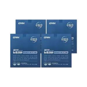 GNM자연의품격 올인원 뉴트리션 멀티비타민 칼슘 마그네슘 2600mg 30개입 4개/mj