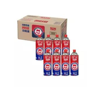 썬연료 부탄가스 썬 220g 넘버원 국민연료 1BOX 28개