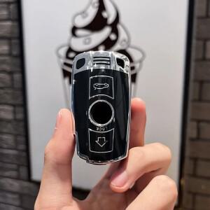 TPU 자동차 원격 키 케이스 커버 셸 BMW E90 E60 E70 E87 3 5 6 시리즈 M3 M5 X1 X5 X6 Z4 E71 E72 E88 E89