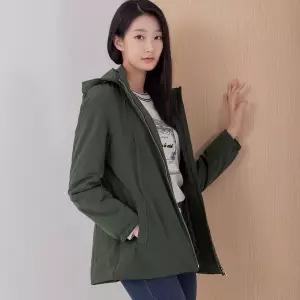 [지센] 2컬러 인퀄팅 스트링 중기장 점퍼 LSJPOA51_P410376118