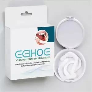 실리콘 틀니 가짜 이빨 미용 의치 교정기 임시치아