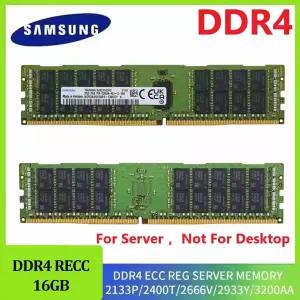 삼성 DDR4 16GB 램 ECC REG RECC 서버 메모리 2133 2400 2666 2933 3200MHz 세트