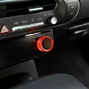 디올뉴 팰리세이드 LX3 에어컨 조그 다이얼 커버 튜닝 용품