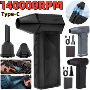 미니에어건 130000RPM  에어 블로워 터보 제트 팬 전기 무선 먼지 청소기 드라이 브러쉬리스 모터 도구