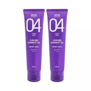 [amos] 아모스 프로페셔널 헤어 컬링 에센스 2X 150ml 2개