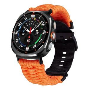삼성 갤럭시 워치 울트라 47mm 스마트워치 교체 밴드 브레이드 550 파라코드 나일론 남성용 스포츠 스트랩과 호환되는 빈룬 시계 DS-5A