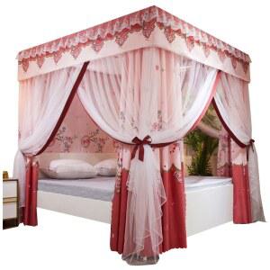 사각 난방텐트 방한텐트 침대 커튼 블루 더블 도어 단일 21 일체형 사슴 5면 사계절