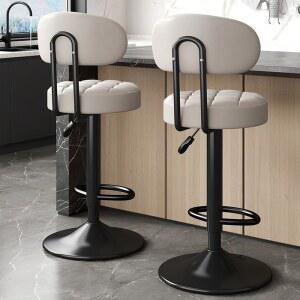 홈바의자 인테리어 식탁 바텐 철제 북유럽 스툴 홈바