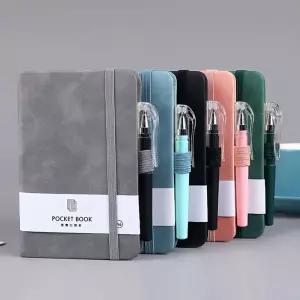 스마트 포켓 밴드형 다이어리 수첩 펜 세트 4color