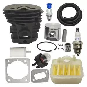엔진톱부품 Husqvarna 용 44mm 실린더 피스톤 키트 350 351 353 346XP Jonsered CS2150 공기 연료 필터 라