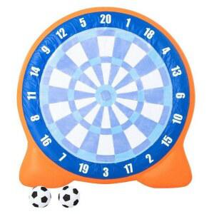 축구 다트 에어바운스 운동회 과녁 에어다트 INTEX 스포츠 축구다트 놀이 수중축구 물놀이 골대 1공 펌프