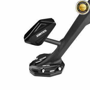 존테스 368g 501g 오토바이 풋 페달 하이 시트 버전 액세서리 CNC 사이드 서포트 스탠드 확장 패드