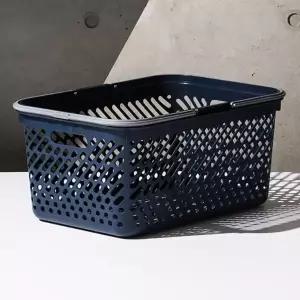 [하프클럽/]네이비 - 멀티바스켓 바구니 대형 손잡이 보관함 툴박스 박스 수
