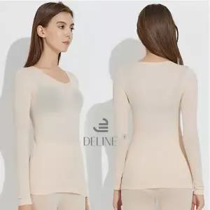 자연의 무드를 담은 경량 발열내의 세트