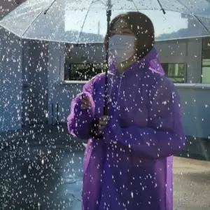 경량우비 성인용 아웃도어 우비 레인코트 퍼플 (WFIFG74)