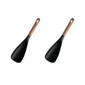 소소낫 실리콘 멀티 스푼 볶음 요리 우드 핸들 2개