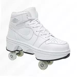 4륜 롤러슈즈 성인용 바퀴달린 스케이트 운동화 변신