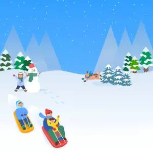 [충남] 피나클랜드 눈꽃정원 눈썰매축제/피나클랜드수목원/충남눈썰매장/아산/충남가볼만한곳/아산가볼만한곳