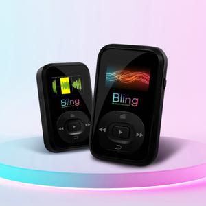 엠피지오 블루투스 MP3 BLING(8G)블링 SD지원 구간반복 클립형 초소형 휴대용