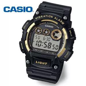 [카시오][정품] CASIO 카시오 진동알람 10년전지 군인시계 W-735H-1A2V