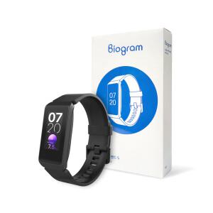 [특판] 바이오그램 밴드S / 스마트밴드 웨어러블 심박수측정 만보기시계 / M6