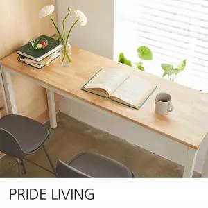 싱크대 보조 높은 원목 테이블_1400X450/바테이블/조리대/아일랜드/다이닝룸/