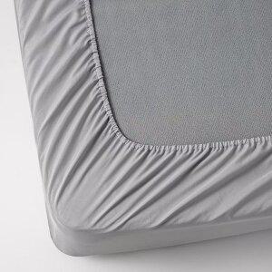 [이케아]BRUDBORSTE 매트리스커버 그레이 150x200cm