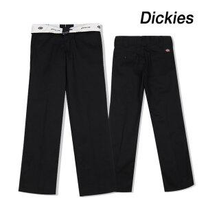 디키즈 남성 면바지 873 슬림핏 스트레이트 워크팬츠 블랙 873BK