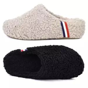 여자 털슬리퍼 뽀글이 겨울 방한 사무실 실내 실외 브랜드 양털 키높이 5cm