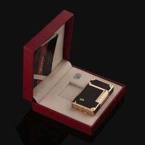 소리나는 최고급 정품 스덴 듀퐁 라이터 가스 충전식 메탈 측면휠 남자 친구 남편 기념 선물