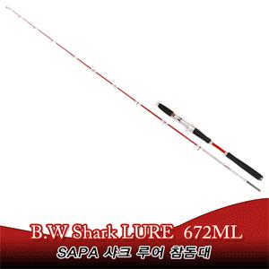 [싸파] SHARK LURE 샤크 루어  642/672/702ML 선택/바다낚시 러버지그 전용/선상 지깅/참돔낚시대/벵에돔