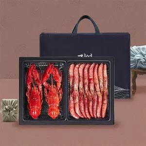 [롯데백화점]자연맛남 시그니처 랍스터 선물세트 (랍스터 2미+홍새우 15-17미/1kg)