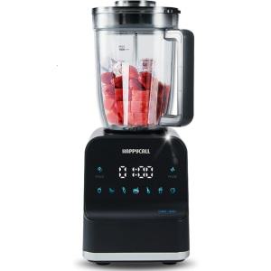 해피콜 26000RPM 파워모터 티타늄 6중 톱니칼날 감압식 초고속 블렌더 믹서기_차콜그레이