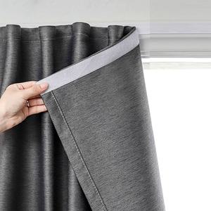 3컬러 초간단 붙이는 찍찍이 커튼 암막커튼 120x150 대량