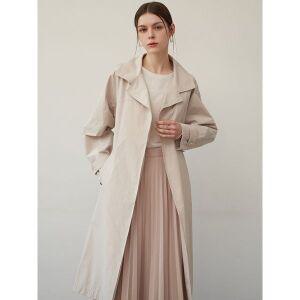 [쉬즈미스]미니멀 히든버튼 벨티드 트렌치코트  택가격  428000원 _P384828329