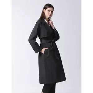 [쉬즈미스]와이드 카라 벨티드 트렌치코트  택가격  398000원 _P356445068