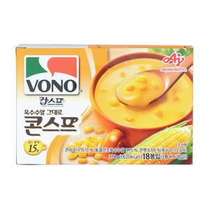 코스트코 보노 옥수수알 그대로 콘스프 21g x 18