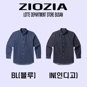 [롯데백화점]리얼지오지아 [25SS][지오지아] 루즈핏 데님 셔츠 2종 택1 ADF1WC1801